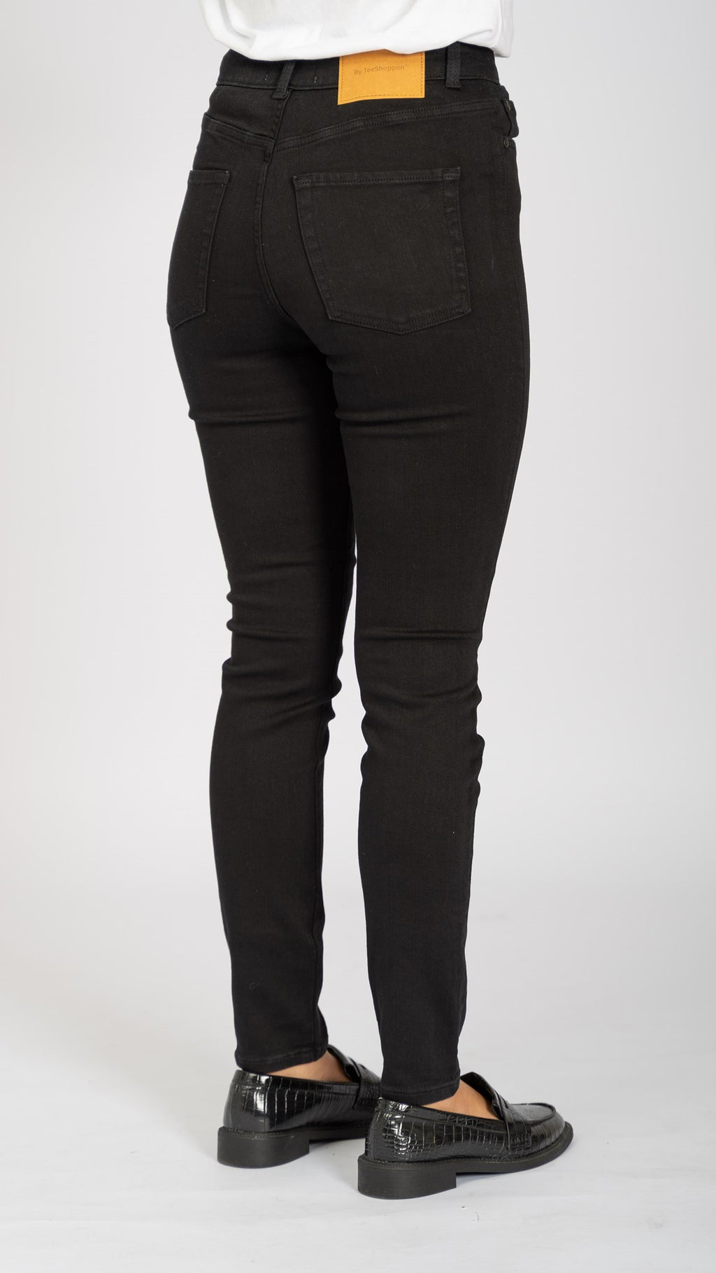 Performance Skinny Jeans - Black Denim