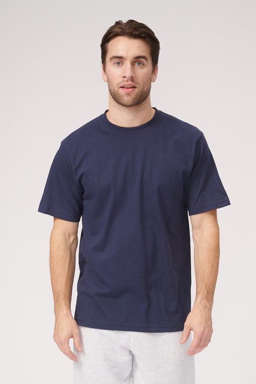 Oversized T-shirt - Navy - TeeShoppen - Blue