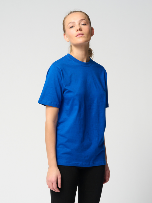 Oversized t-shirt - Blue - TeeShoppen - Blue