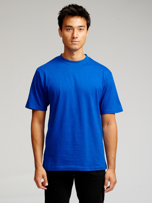 Oversized T-shirt - Blue - TeeShoppen - Blue