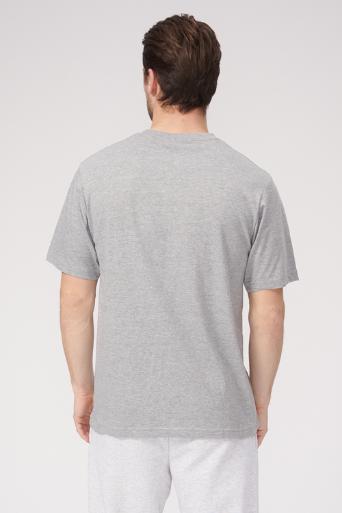 Oversized T-shirt - Grey - TeeShoppen - Grey