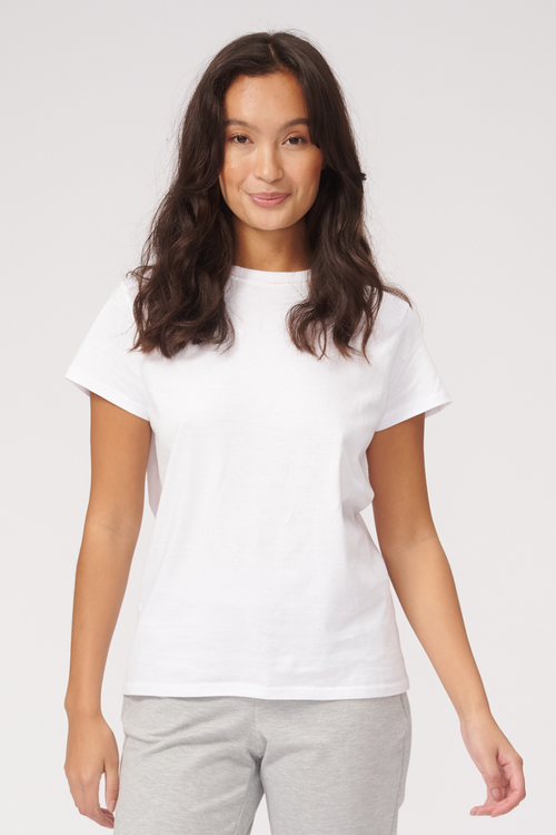 Basic T-shirt - White - TeeShoppen - White