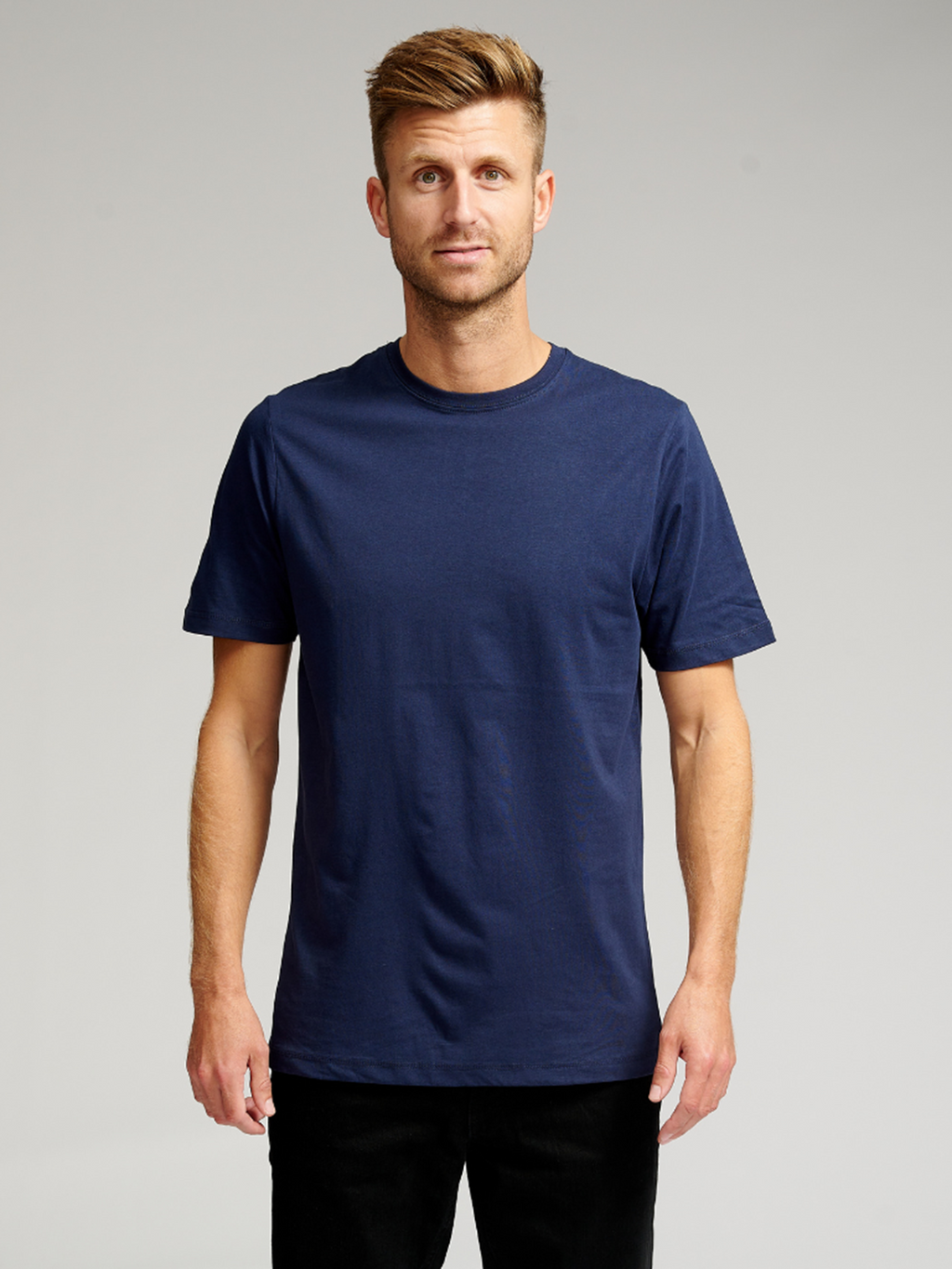 Organic Basic T-shirt - Navy