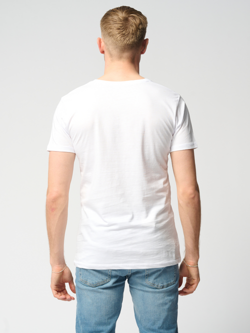 Muscle T-shirt - White - TeeShoppen - White