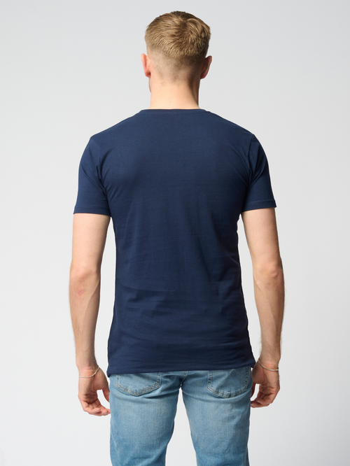 Muscle T-shirt - Navy - TeeShoppen - Blue