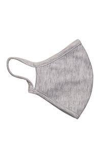 Cloth mask - Light grey (organic cotton)