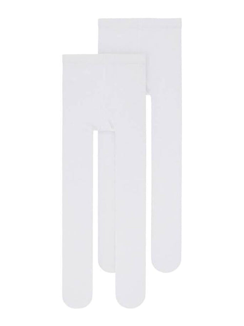 2-pack tights - White - Name It - White