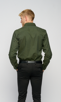 The Original Performance Oxford Shirt - Forest Night