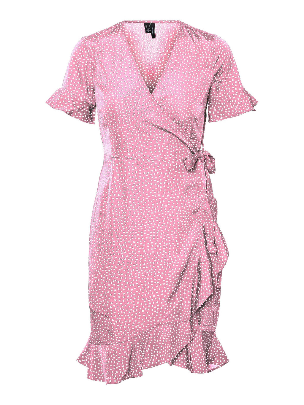 Henna 2/4 Wrap Dress - Prism Pink
