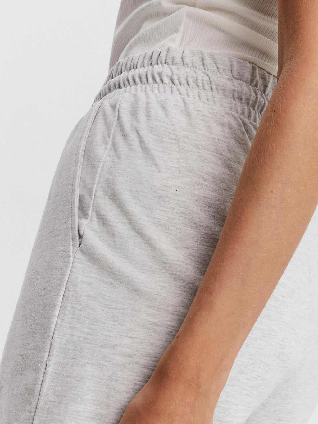 Octavia Sweat Shorts - Light grey