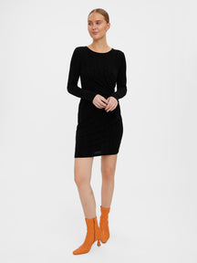 Kanz Mini Dress - Black Lurex