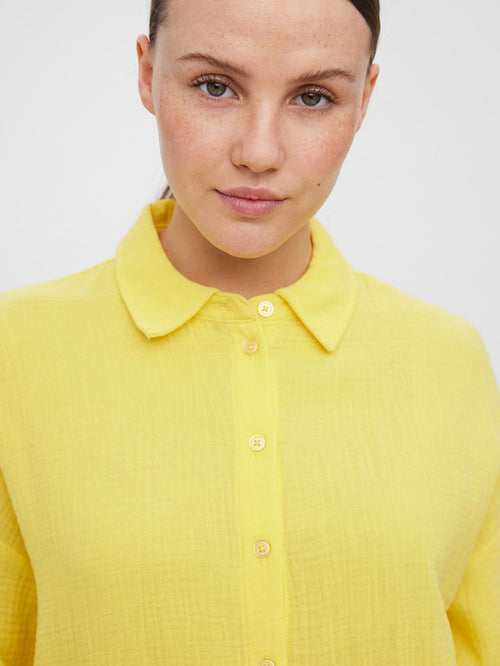 Natali 3/4 overshirt - Yarrow - Vero Moda - Yellow