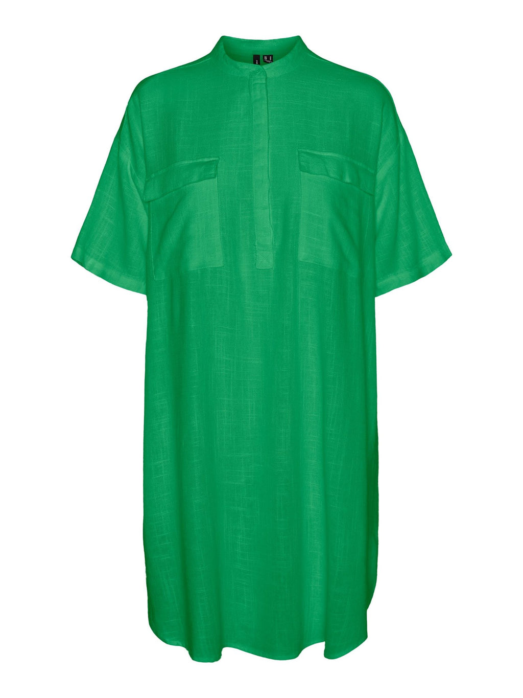 Line Mini Dress - Bright Green