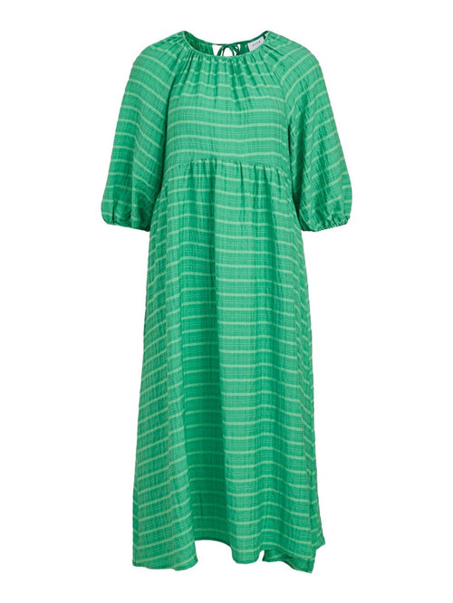 Deya 3/4 Dress - Kelly Green - VILA - Green