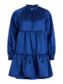 Shina Short Dress - Mazarine Blue