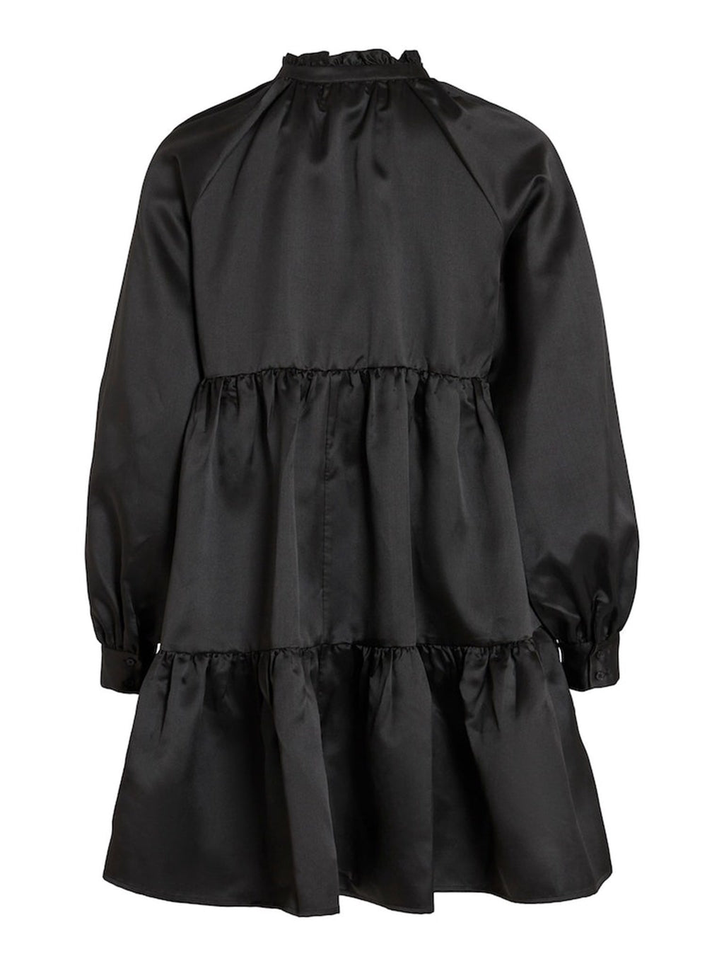 Shina Short Dress - Black