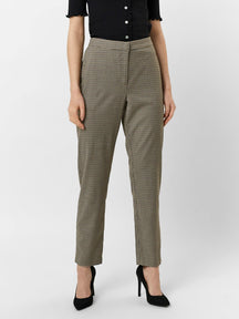 Jane Trousers - Brown Checked