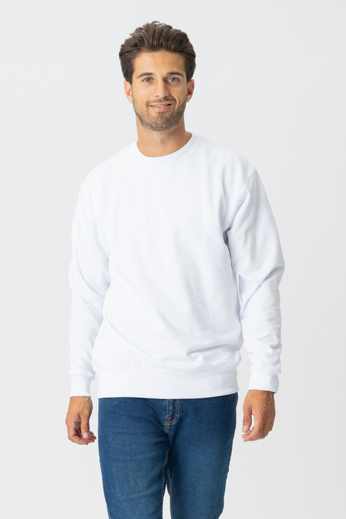 Crewneck Jumper - White