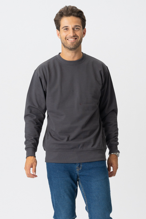 Basic Crewneck - Dark Grey