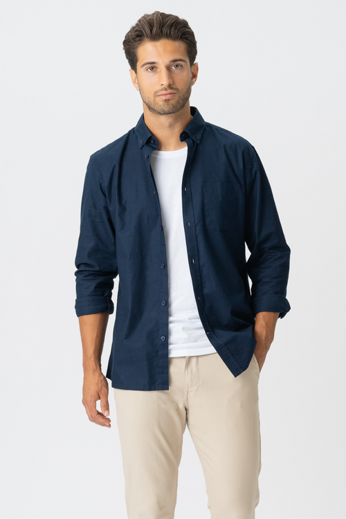 The Original Performance Oxford Shirt - Navy Blazer