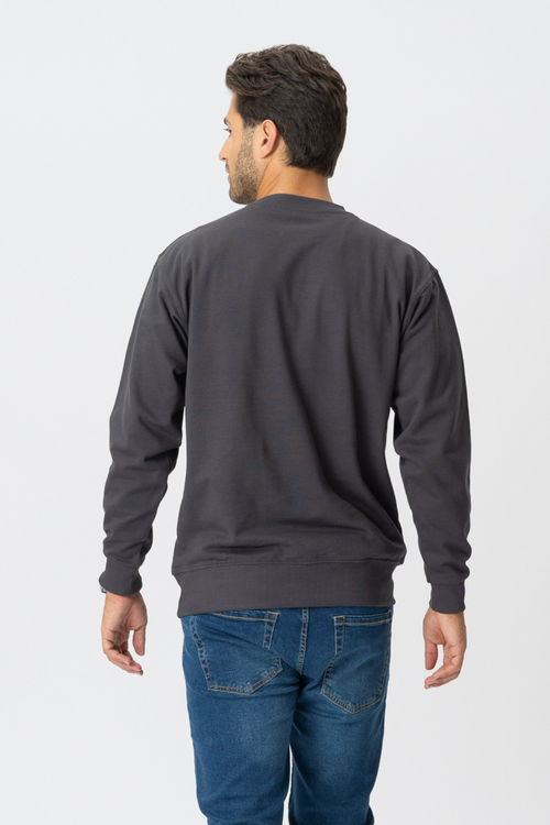 Basic Crewneck - Dark Grey