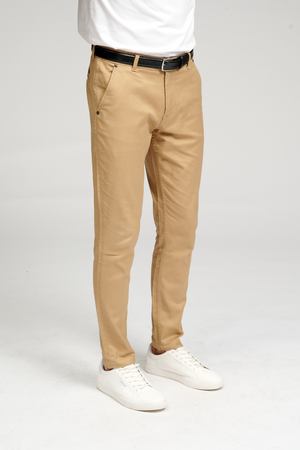 Performance Structure Trousers - Dark Beige