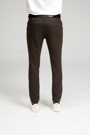 Performance Structure Trousers - Dark Brown