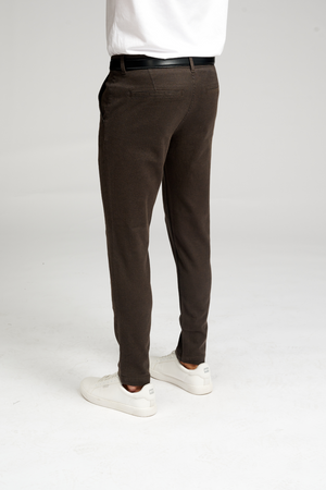 Performance Structure Trousers - Dark Brown