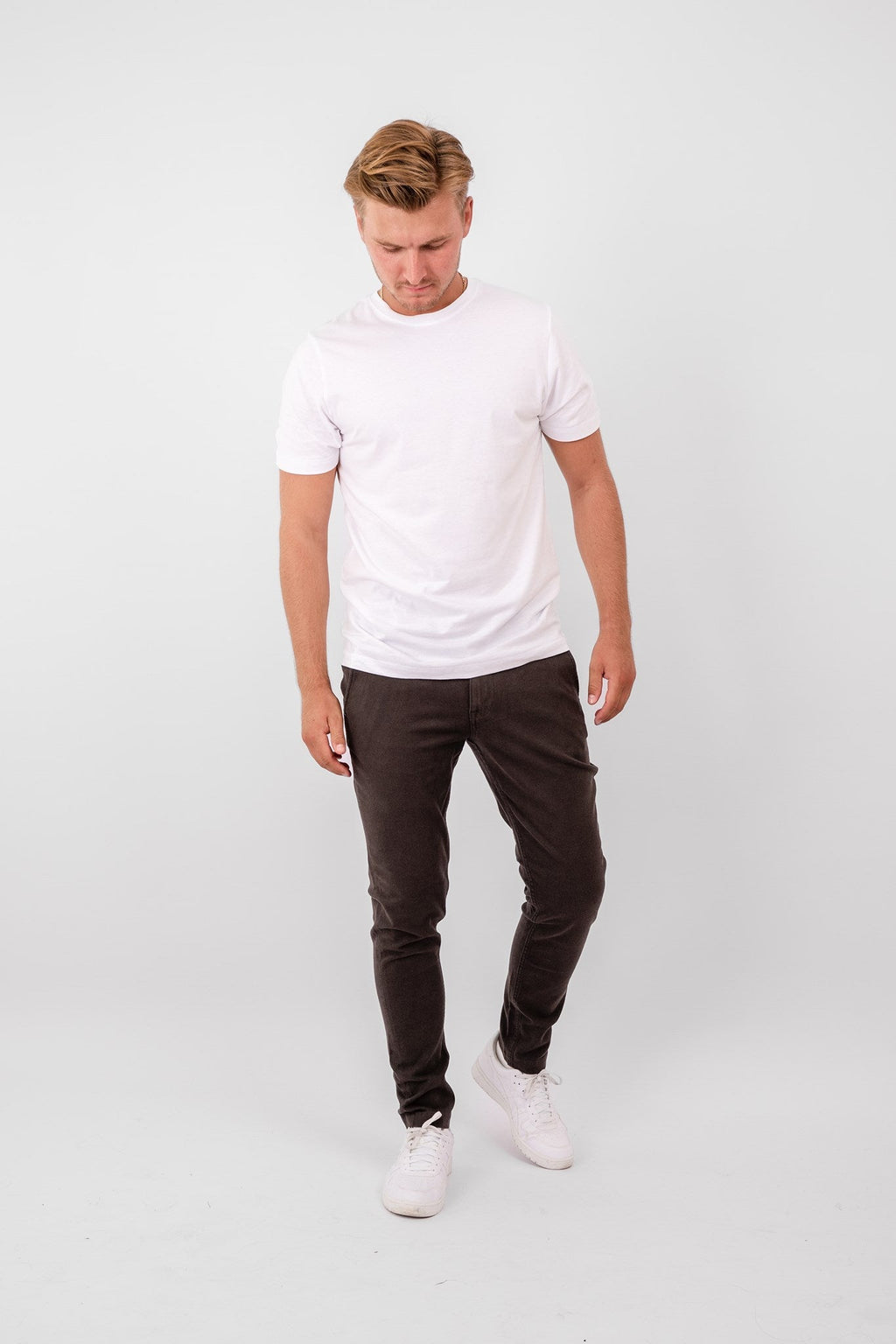 Performance Structure Trousers - Dark Brown