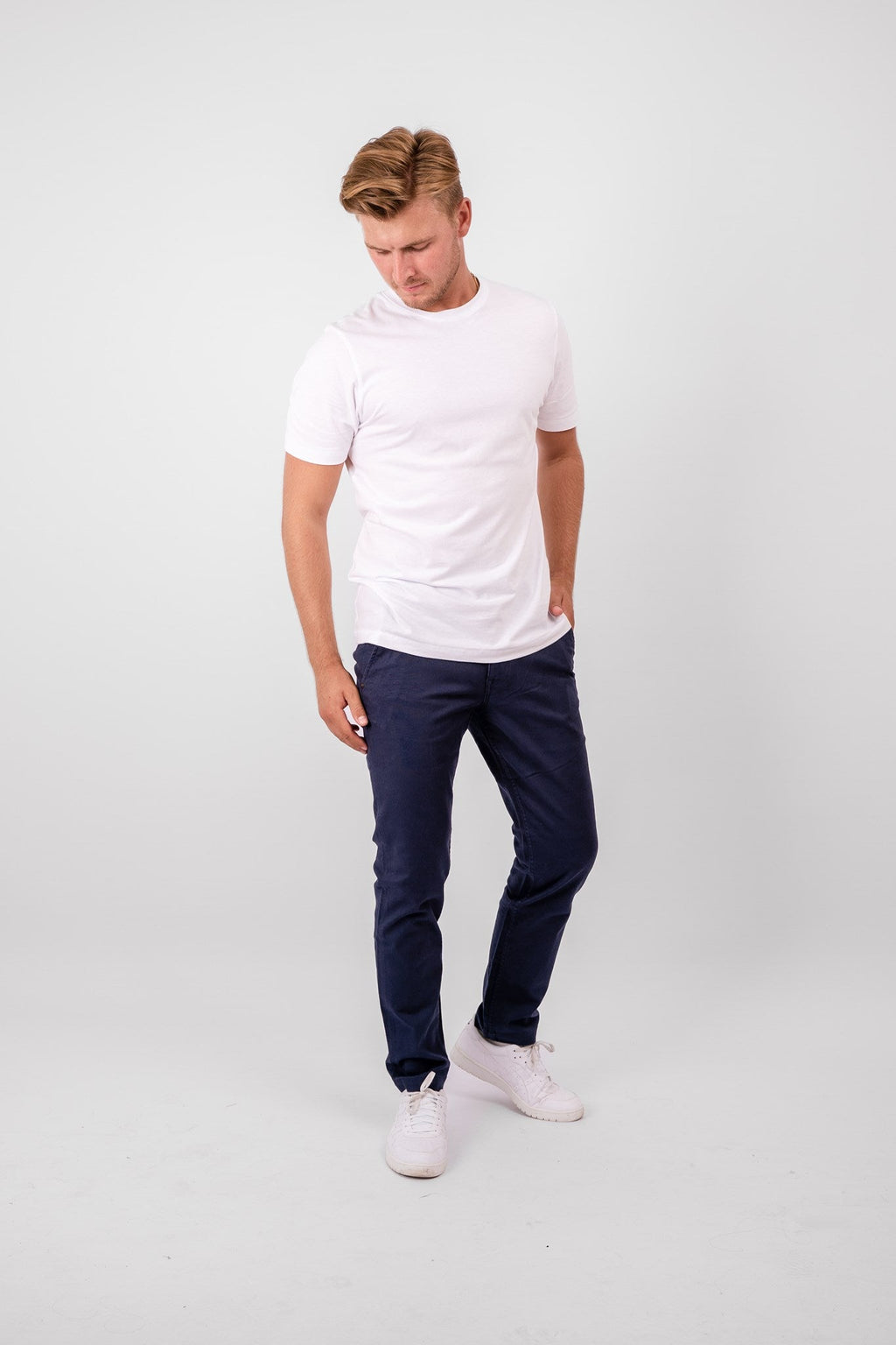 Performance Structure Trousers (Regular) - Navy