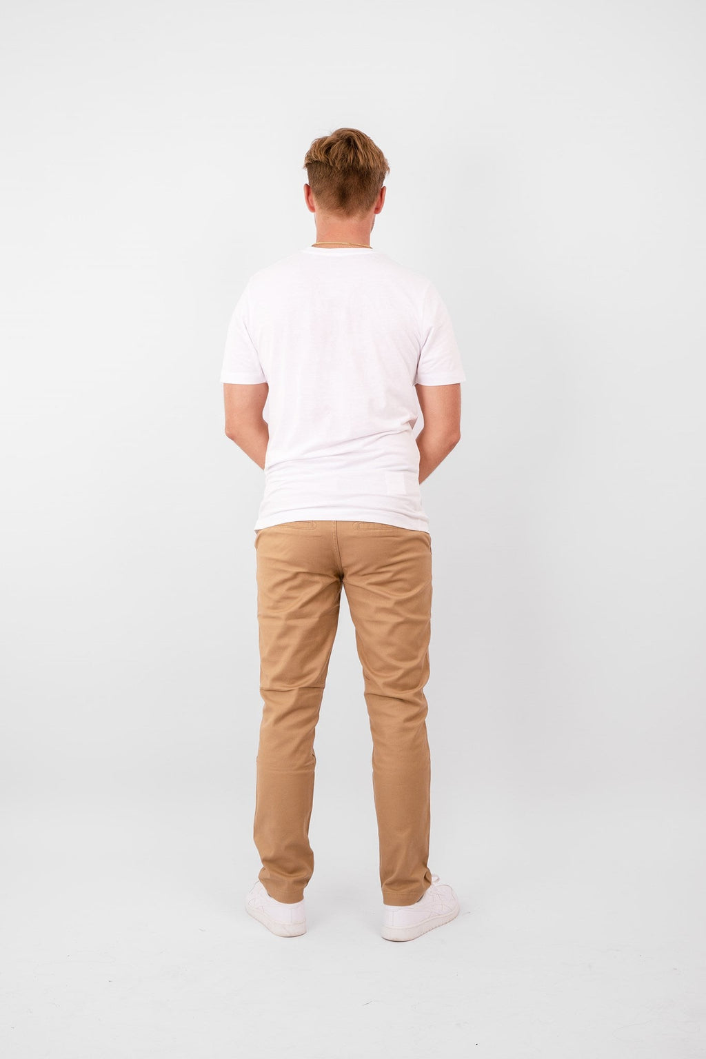 Performance Structure Trousers (Regular)  - Dark Beige