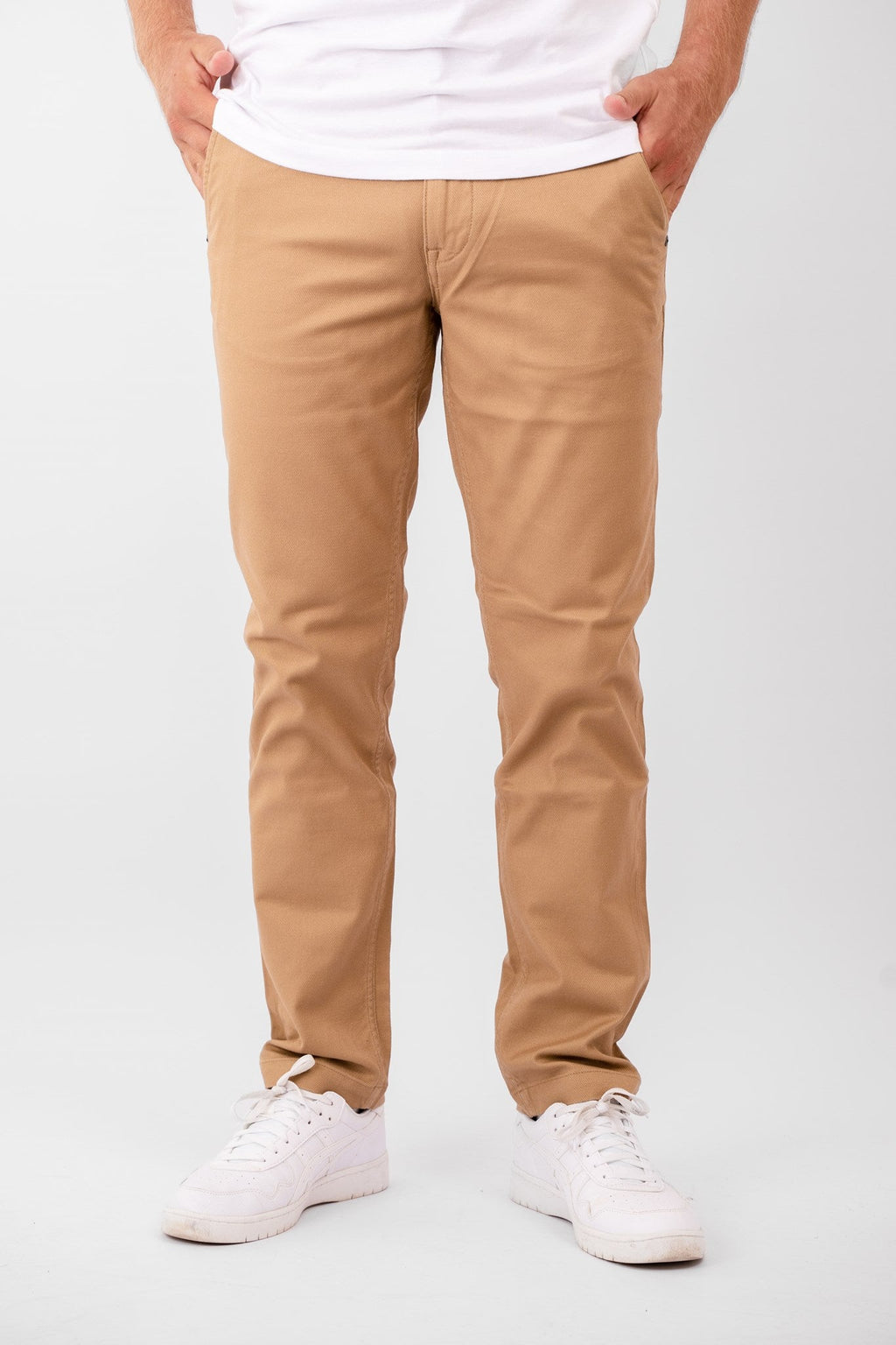 Performance Structure Trousers (Regular)  - Dark Beige