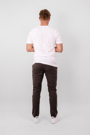 Performance Structure Trousers (Regular) - Dark Brown