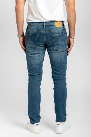 Performance Jeans (Slim) - Medium Blue Denim