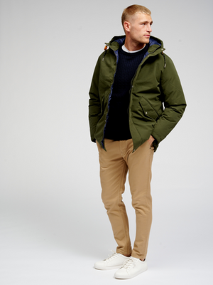 Classic Parka Jacket - Dark Green