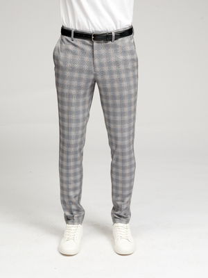 Performance Pants - Lightgrey Checkered (Limited)