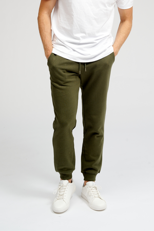 Basic Sweatpants - Dark Green