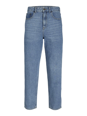 Performance Mom Jeans - Light Blue Denim