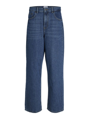 Performance Loose Jeans - Medium Blue Denim