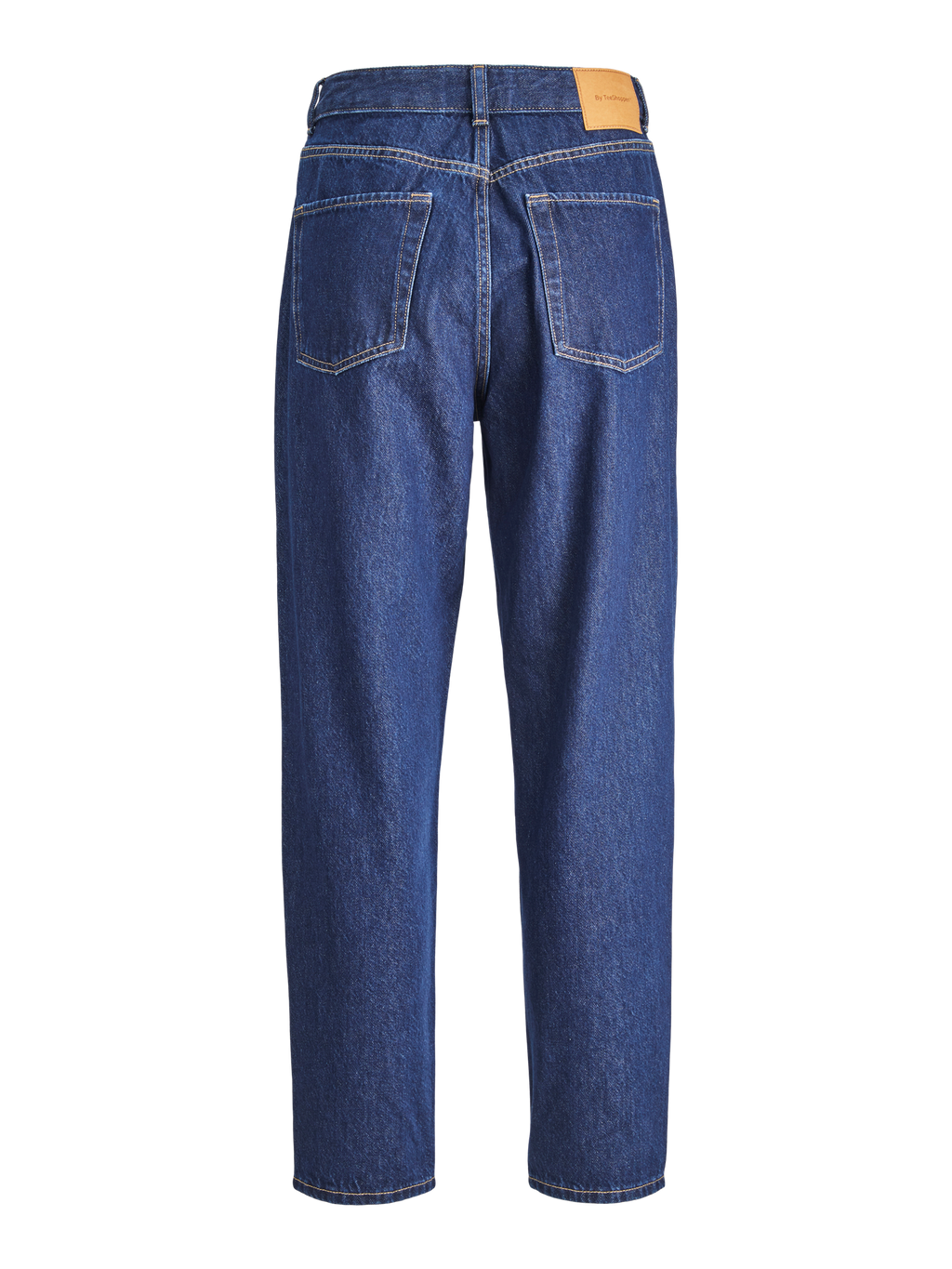 Performance Mom Jeans - Dark Blue Denim