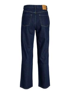 Performance Loose Jeans - Dark Blue Denim