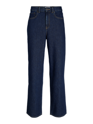 Performance Loose Jeans - Dark Blue Denim