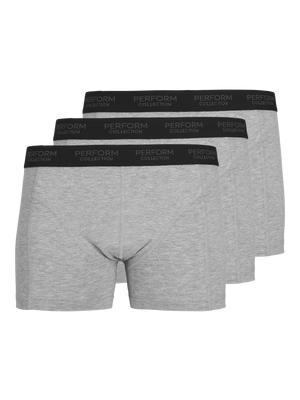 Performance Trunks 3-pack - Grey Melange