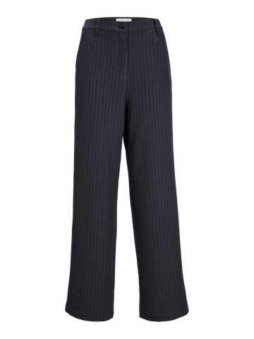 Classic Suit Trousers - Navy Pinstripe