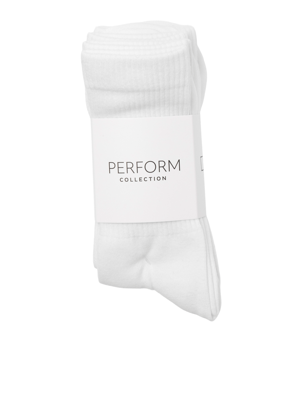 Sports Socks 5 pcs - White