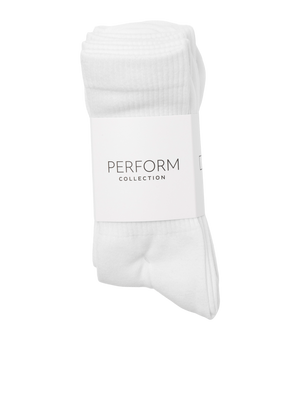 Sports Socks 5 pcs - White