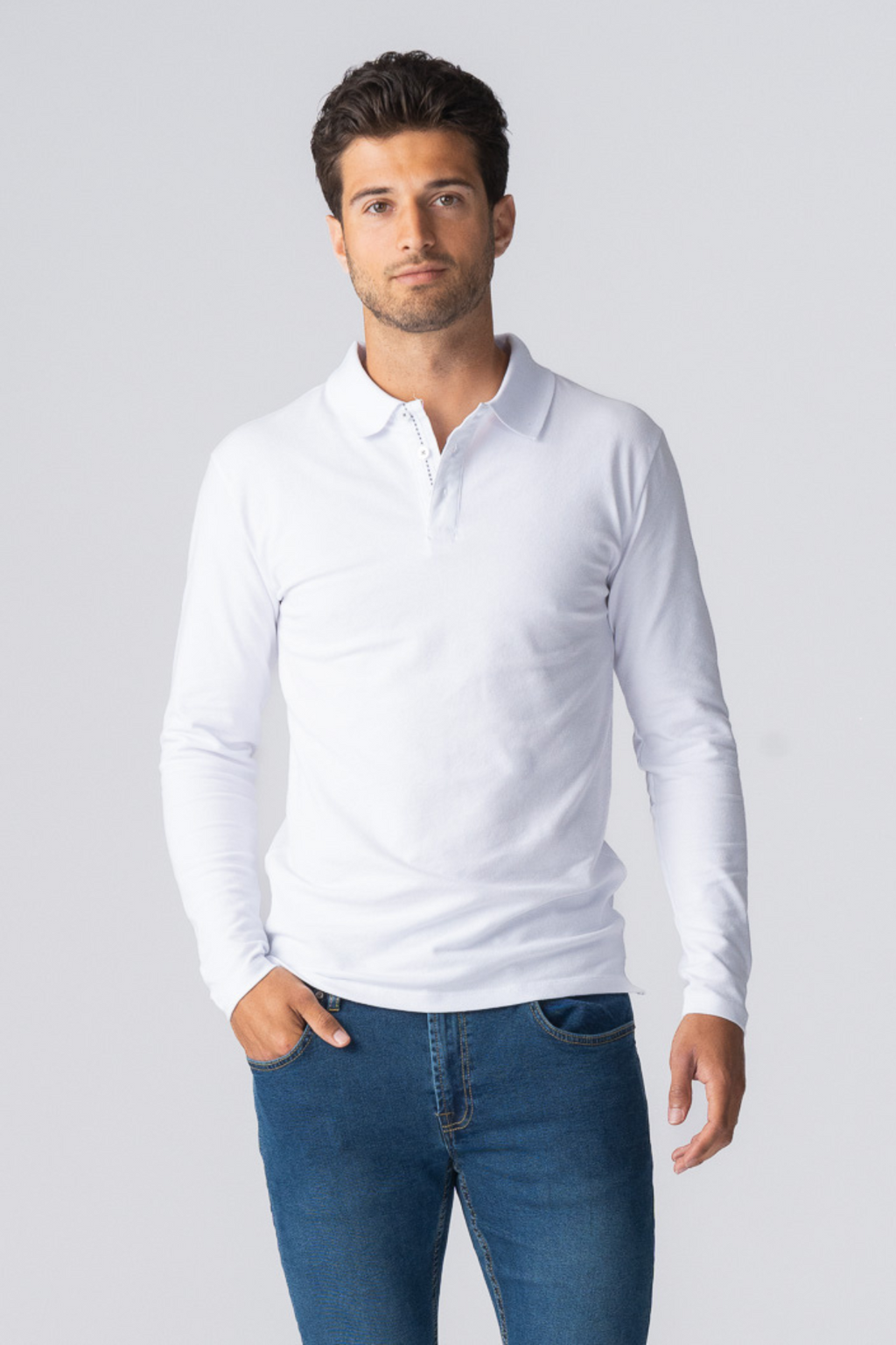 Long Sleeve Muscle Polo - Package Deal (2 pcs.)