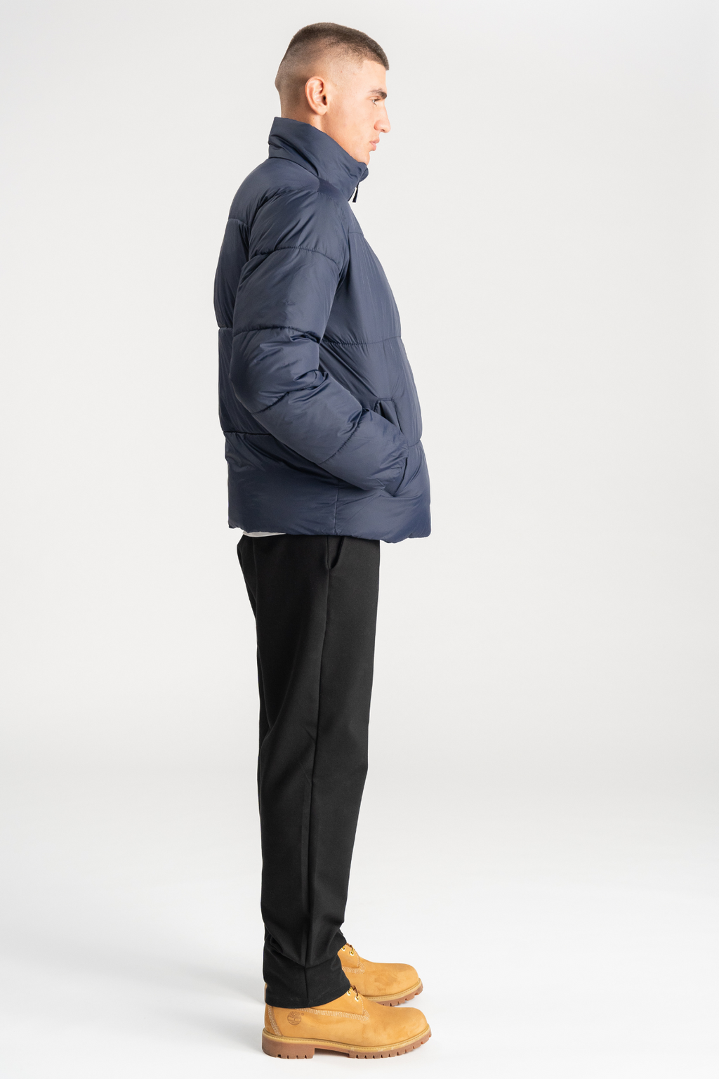 Puffer Jacket - Navy