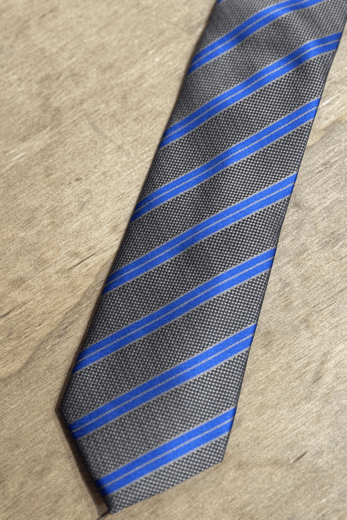 Tie - Bronze/Blue