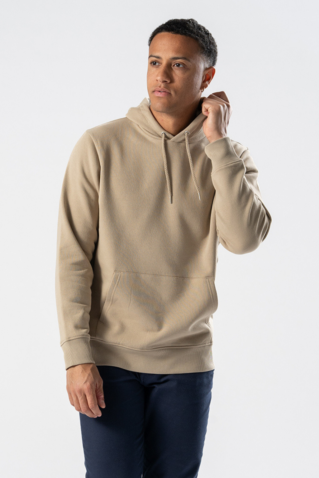 Sweatshirt Hoodie - Sand